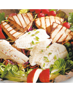 A healthy Finnfish combo meal showcasing a variety of fresh seafood options.